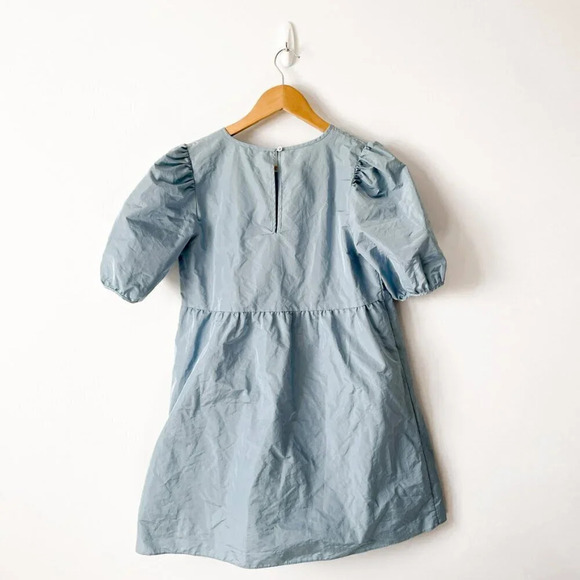 Aritzia Wilfred Taffeta Babydoll Fantasy Dress Light Blue Size Small - Picture 6 of 8